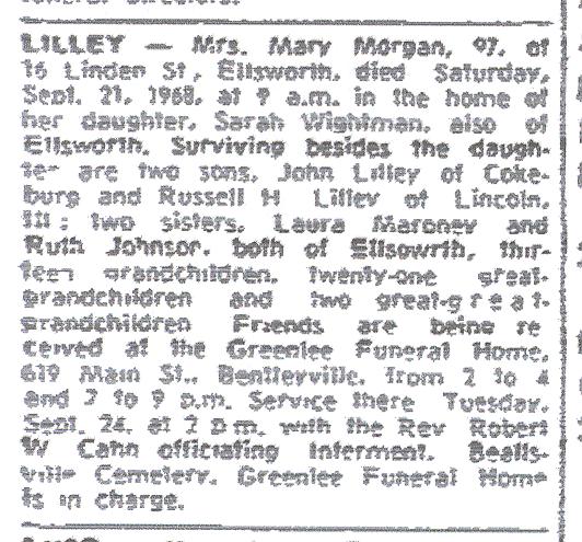 Mary Mogran Lilley